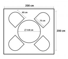 Dinerset Umbrie - afbeelding 9