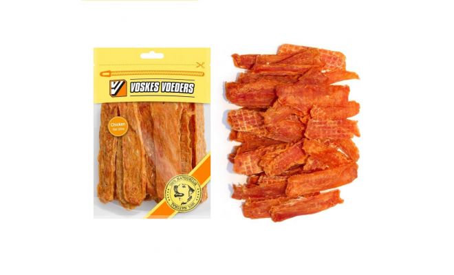 Dog kipfilet strips 400g