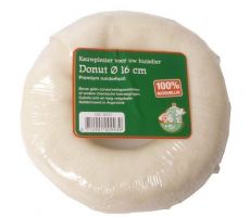 Donut wit 16 cm - afbeelding 1