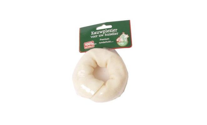Donut wit 9 cm - afbeelding 1