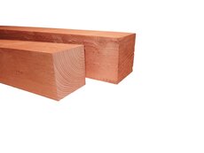 Douglas fijnbezaagde paal 15 x 15 x 300 cm, onbehandeld.