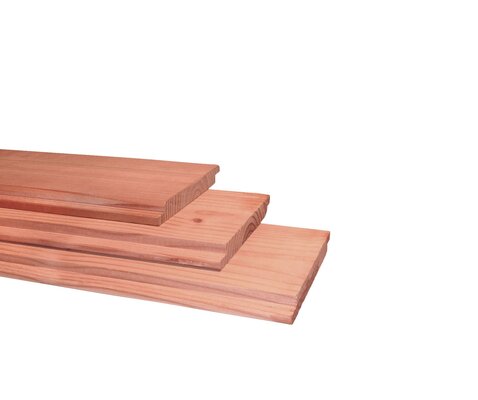 Douglas geschaafd halfhouts rabat 4xvelling 1,8 x 19,5 x 400 cm, onbehandeld.
