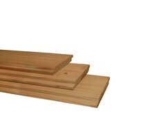 Douglas geschaafd halfhouts rabat 4xvelling 1,8 x 19,5 x 500 cm, groen geïmpregneerd.