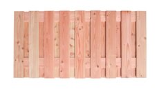 Douglas geschaafd plankenscherm 19-planks 16 mm, 180 x 90 cm, onbehandeld.
