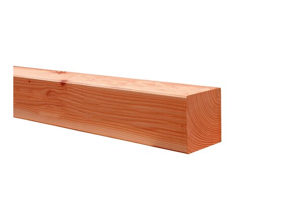 Douglas geschaafde paal 8,5 x 8,5 x 400 cm, onbehandeld.