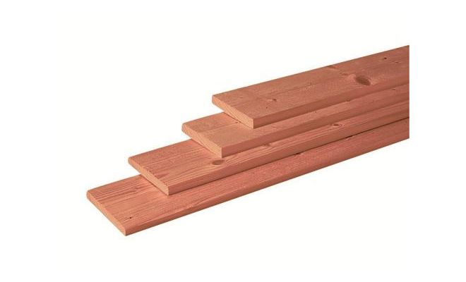 Douglas geschaafde plank 1,8 x 16,0 x 400 cm, onbehandeld. - afbeelding 1