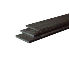 Douglas fijnbezaagde plank 2,2 x 20,0 x 400 cm, zwart gedompeld. - afbeelding 2