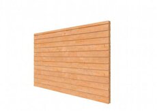 Douglas wandpakket t.b.v. dubbelzijdige wand Comfort/DHZ 371x224 cm, kleurloos geïmpregneerd.