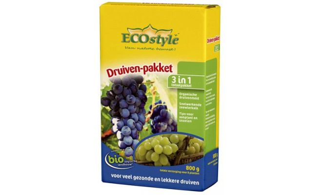 Druivenmeststof, Ecostyle, 800 g - afbeelding 1