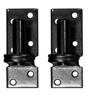 Duim zwart 16 mm t.b.v. poort, per 2 stuks.