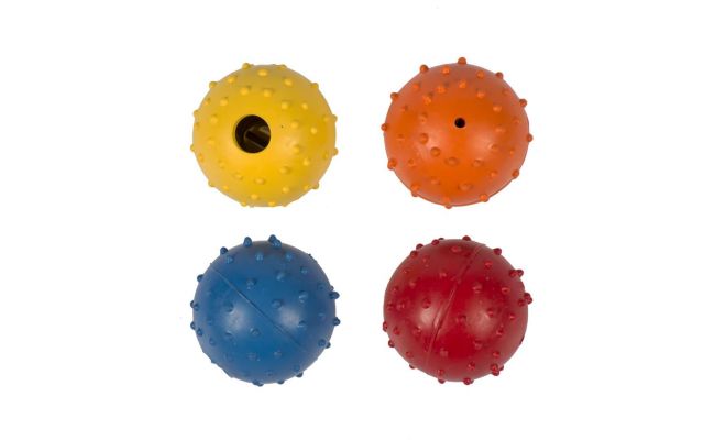 DUVO+ Bal dental rubber mix kleur - afbeelding 1