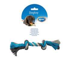 DUVO+ Knoop katoen 20cm 50g blauw/grijs