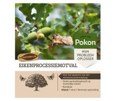 Eikenprocessiemotval, Pokon