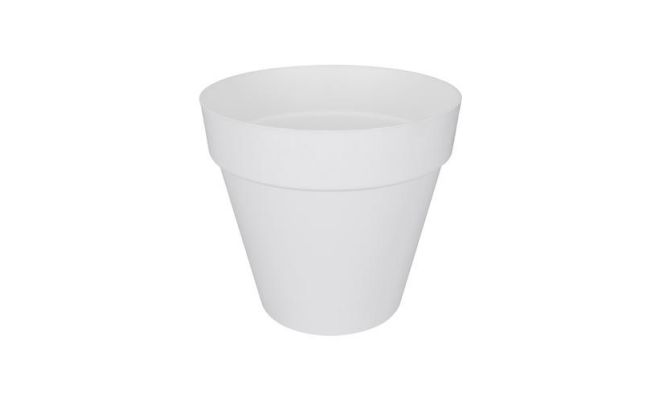 ELHO Pot loft urban rond d30cm wit - afbeelding 1