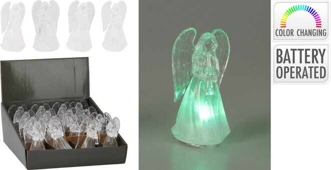 engel 11cm led, per stuk