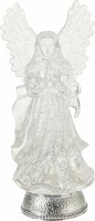engel 34 cm water glitter led - afbeelding 1