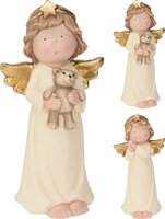 engel mgo staand goud 40cm, per stuk - afbeelding 1