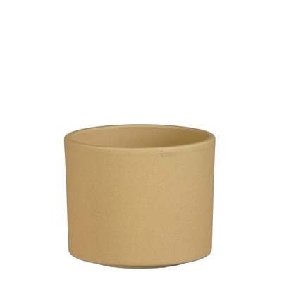 Era pot rond beige sand - H10 x Ø12 cm