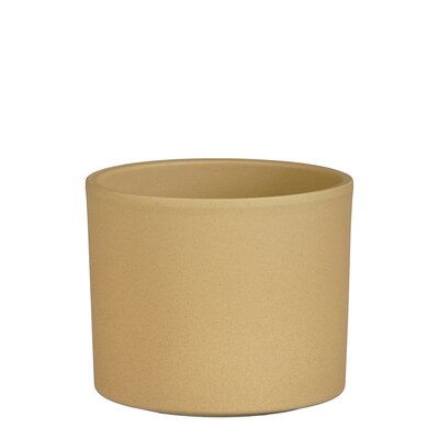 Era pot rond beige sand - H13 x Ø15 cm