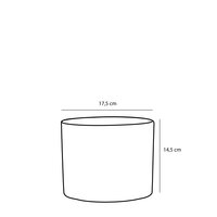 Era pot rond goud relief - h14,5xd17,5cm - afbeelding 2