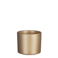 Era pot rond goud relief - H7 x Ø7 cm - afbeelding 1