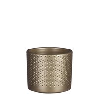 Era pot rond goud relief - H9 x Ø10 cm - afbeelding 2