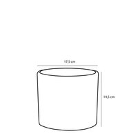 Era pot rond groen relief - h14,5xd17,5cm - afbeelding 2