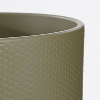 Era pot rond groen relief - H26 x Ø28 cm - afbeelding 2