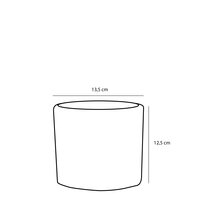 Era pot rond wit relief - h12,5xd13,5cm - afbeelding 2