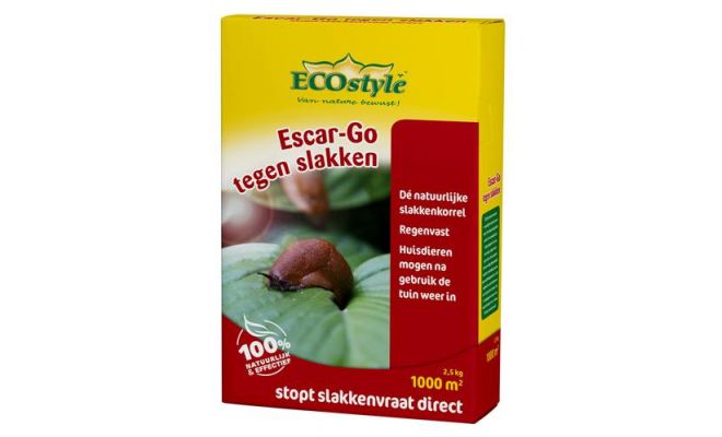 Escar-go slakkenbestrijding, Ecostyle, 2.5 kg - afbeelding 1