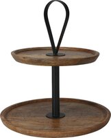 etagere, 32 cm, mangohout