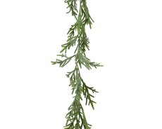 Everlands guirlande besneeuwd groen 180 cm
