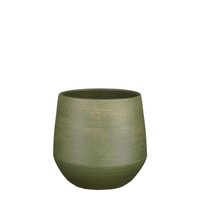 Evora pot rond groen - H23 x Ø24 cm