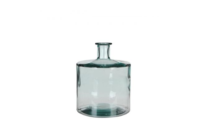 Fles, guan, transparant, b 21 cm, h 26 cm