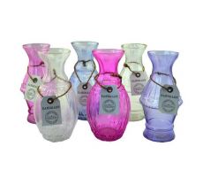 Fles, loriann, glas, b 9 cm, h 17 cm, meerdere variaties - afbeelding 1