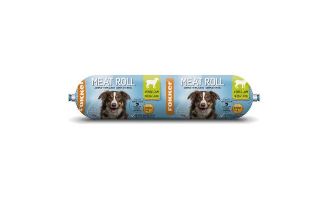 Fokker Dog meat roll lam/zalm 350gr