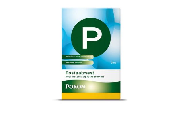 Fosfaat meststof, Pokon, 2 kg - afbeelding 1