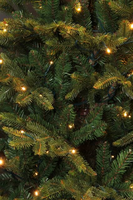 Frasier kerstboom groen met 408 led, 2688 tips - H215xD145cm - afbeelding 10