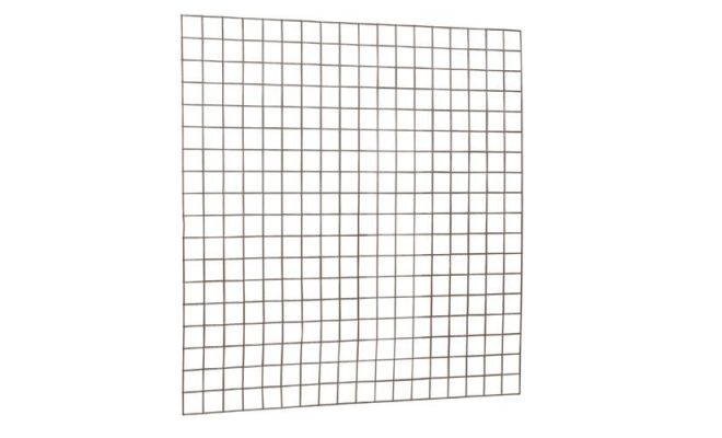 Gaaspaneel met maas 10 x 10 cm stekloos, verzinkte draad, 180 x 180 cm. - afbeelding 1