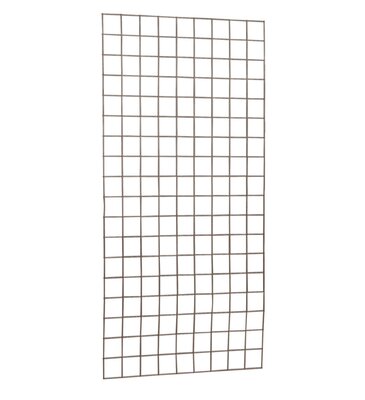 Gaaspaneel met maas 10 x 10 cm stekloos, verzinkte draad, 90 x 180 cm.