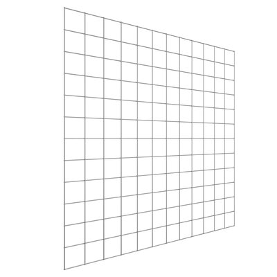 Gaaspaneel met maas 15 x 15 cm stekloos, verzinkte draad, 180 x 180 cm.