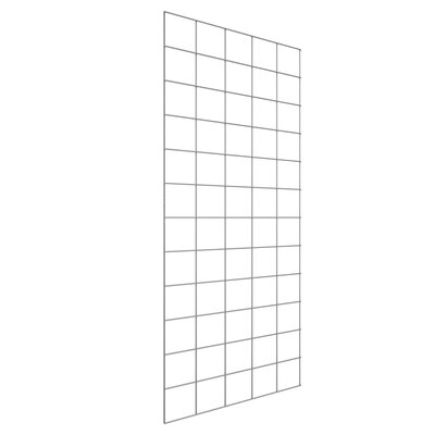 Gaaspaneel met maas 15 x 15 cm stekloos, verzinkte draad, 75 x 180 cm.