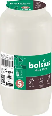 Gedenklicht nr5 navulling 100u wit
