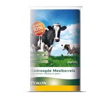 Gedroogde mestkorrels, Pokon, 20 kg - afbeelding 1