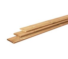 Grenen geschaafde plank 1,7 x 14,0 x 179,5 cm, groen geïmpregneerd. - afbeelding 2