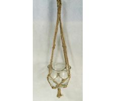 Glas jute net d15h13cm