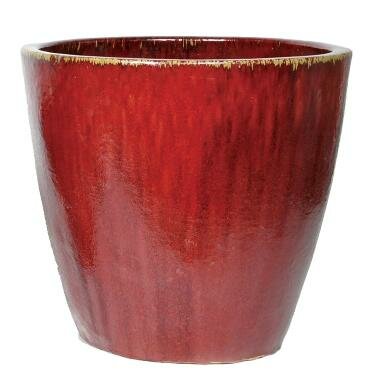 MEGA COLLECTIONS Glorious Egg Pot Oxblood D60H56