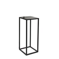 Goa tafel zwart - l25xb25xh60cm - afbeelding 1