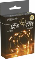 gouddraad 100led extra warm wit - afbeelding 1