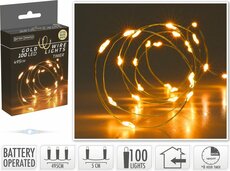 gouddraad 100led extra warm wit - afbeelding 2